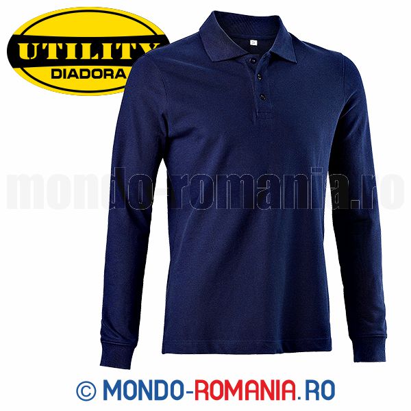 Tricou DIADORA ATLANTIS II - Tricouri POLO bumbac cu maneca lunga